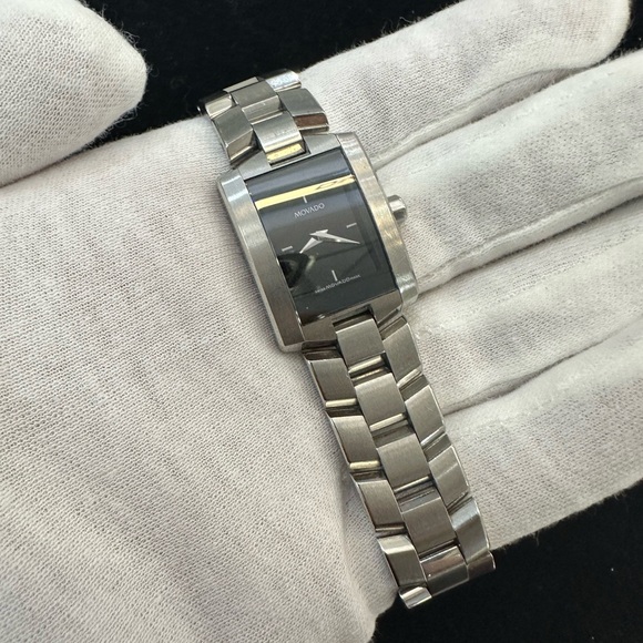 Movado Stainless Steel Watch (Pre-Owned)